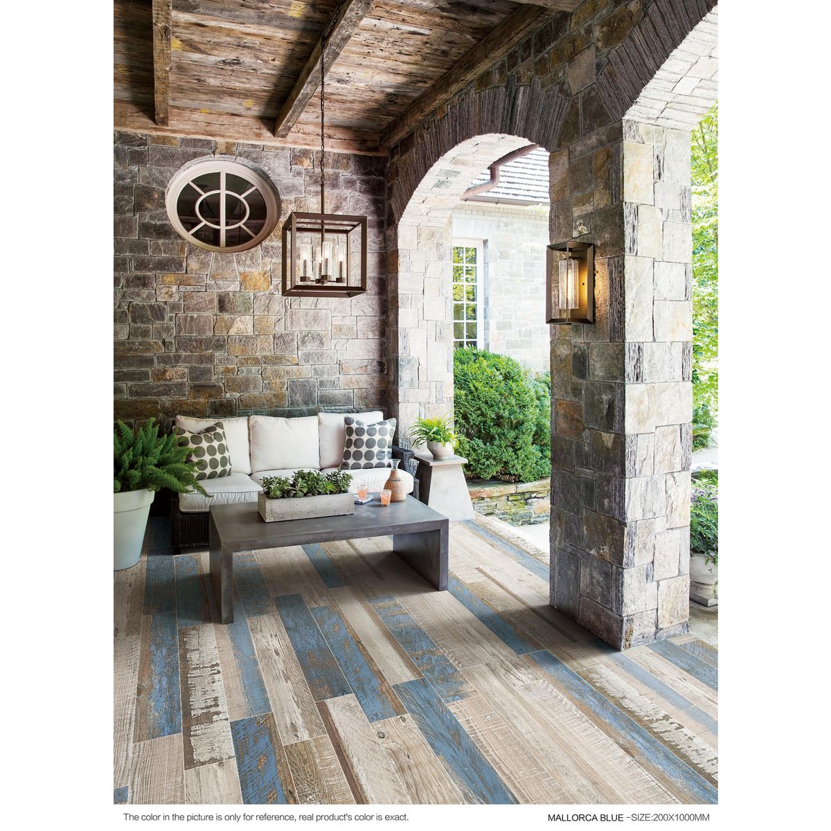 RALOSA - Porcelanato 20x100 cm 201004 Multicolor 1.2 m2