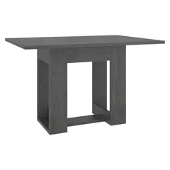 TUHOME - Mesa de Centro Volterra Roble/gris 47.9x47.9x41.5 cm