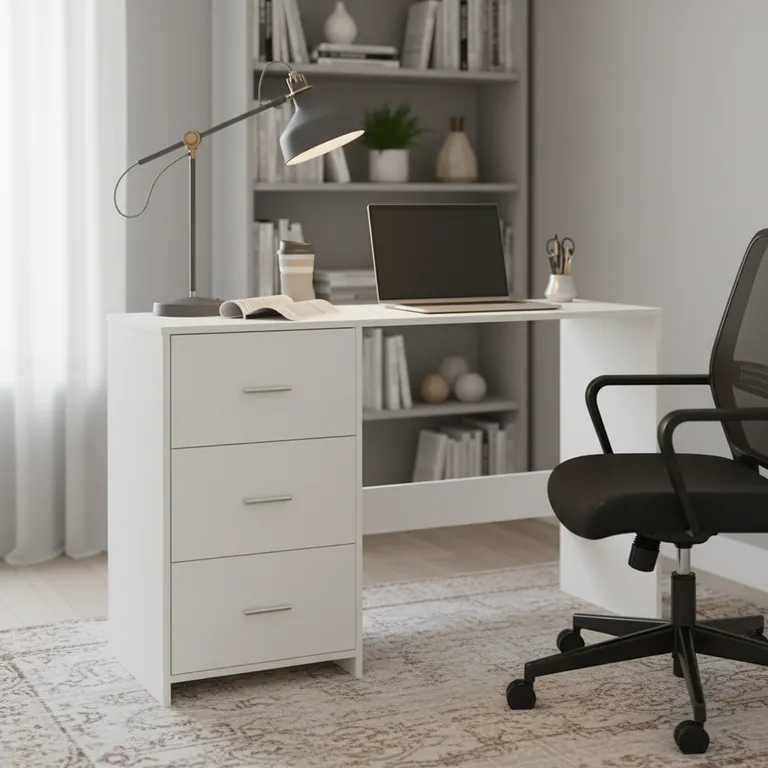 TUHOME Escritorio Eco 120.8x76.1x42.5 cm