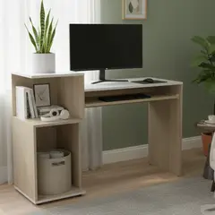 TUHOME - Escritorio Atlanter Rover/blanco 120x81.5x46 cm