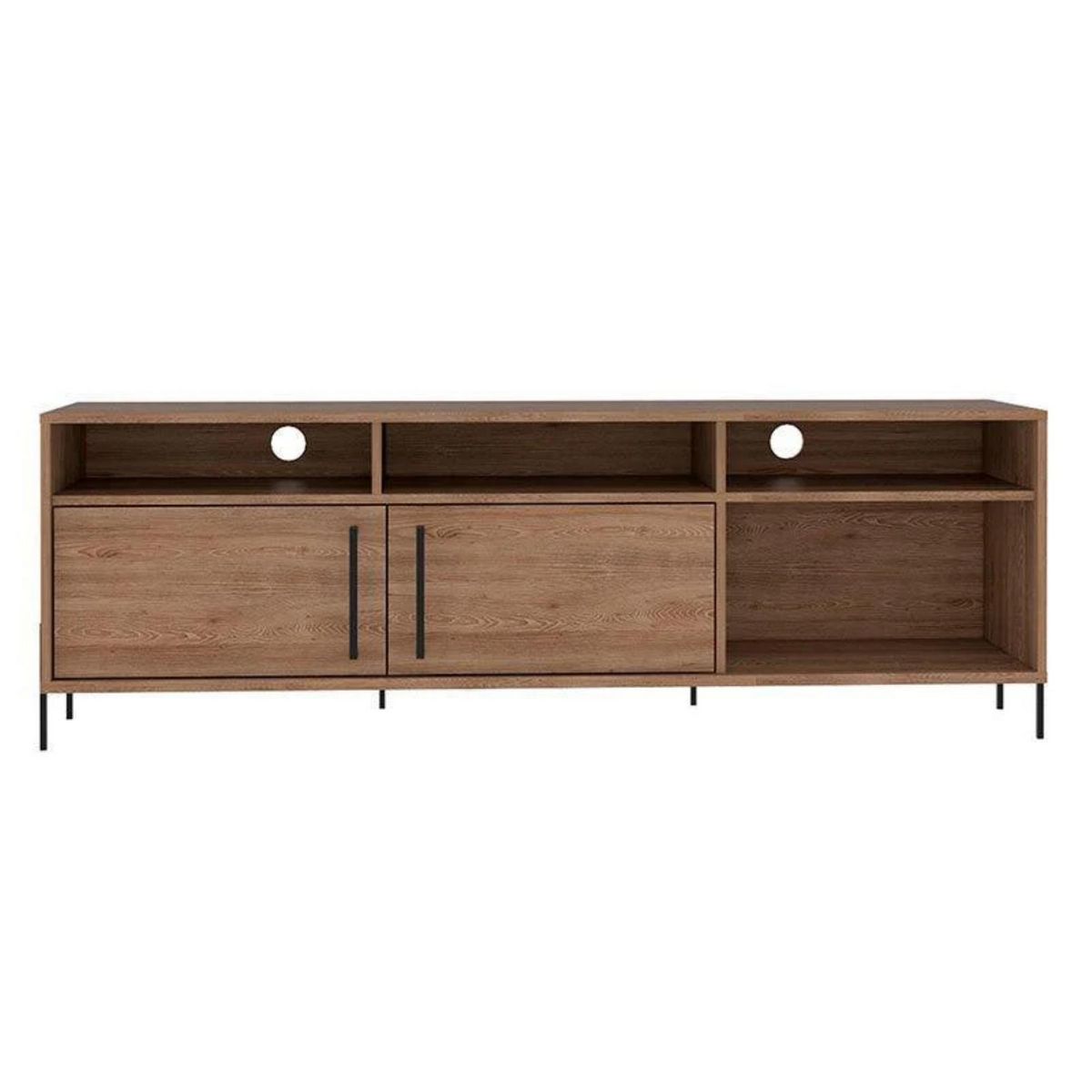 TUHOME - Rack TV 70 " Karev Miel 158.5x53.4x34.6 cm