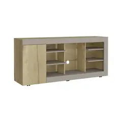 TUHOME - Rack TV 65 " Solaris Duna/taupe 150x68x38 cm