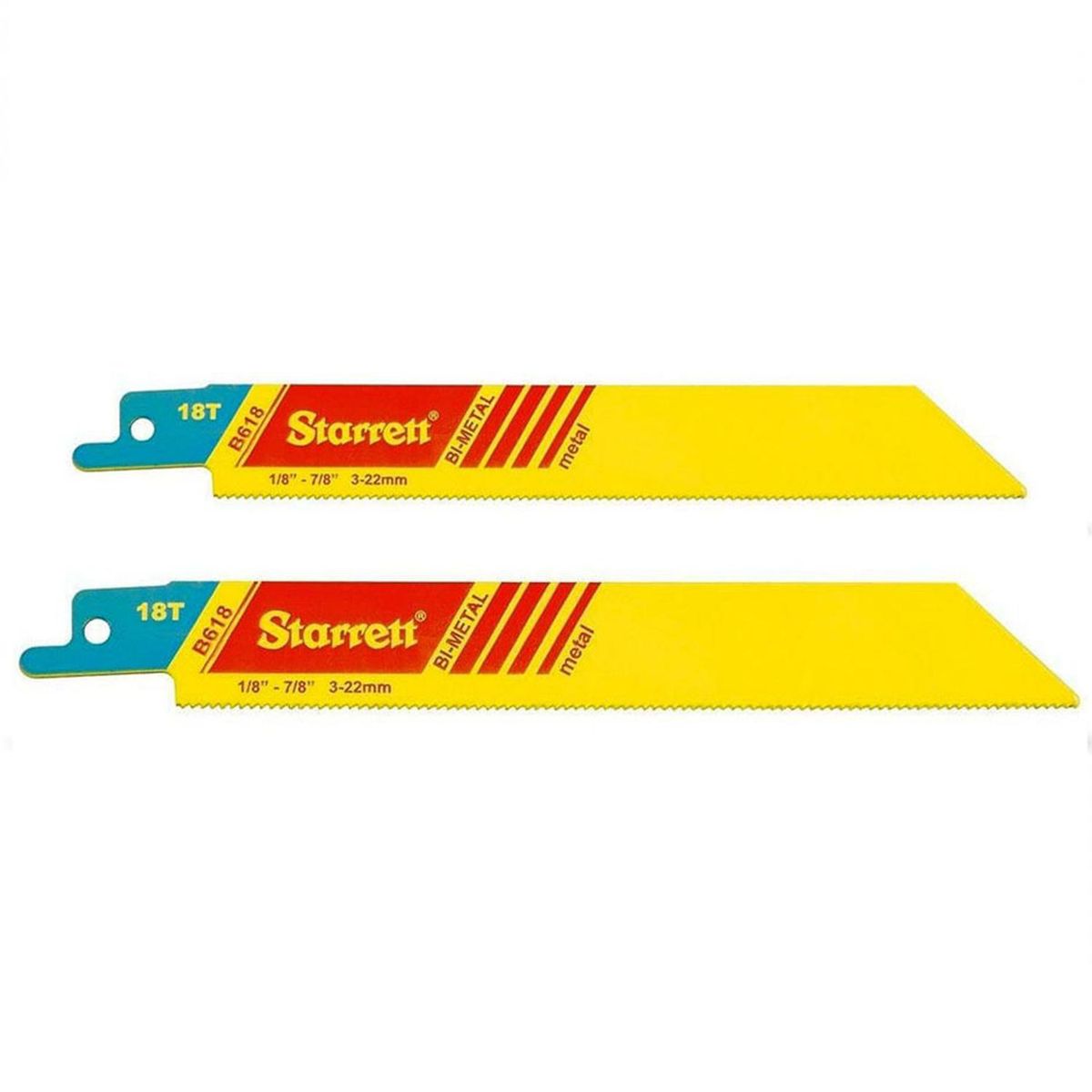 STARRETT - Sierras Sables Bimetálicas - Madera, Metal y Multimaterial -