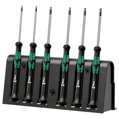 WERA - Set Rack Destornilladores TORX BO 2067/6 Micro