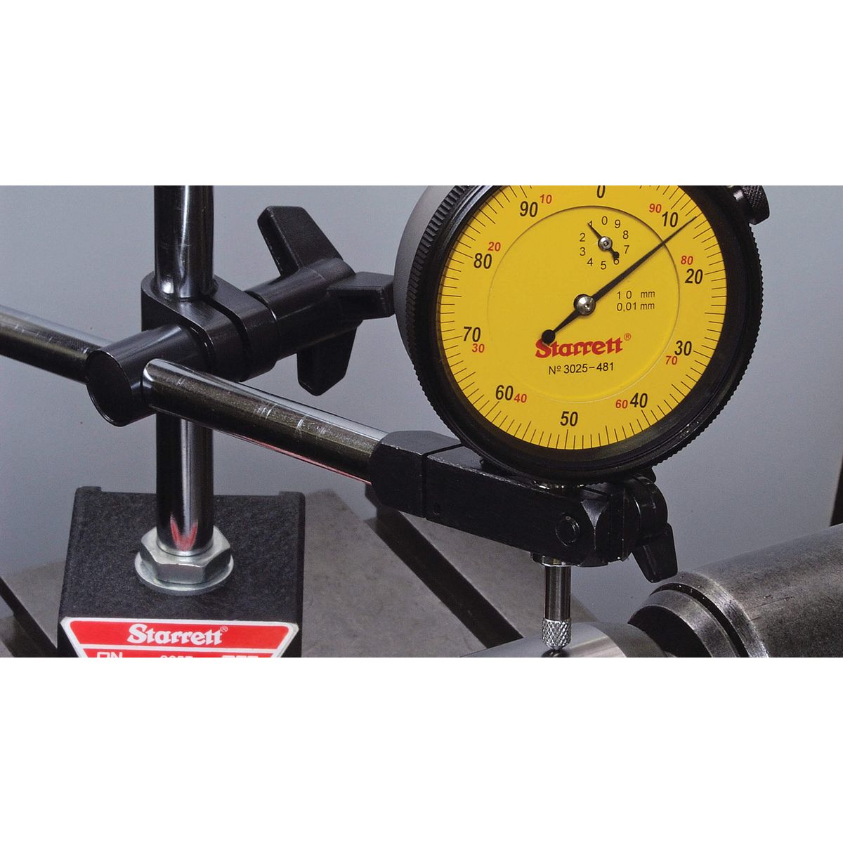 STARRETT - Reloj Comparador Mecánico Serie 3025 (10mm / 0.01mm)