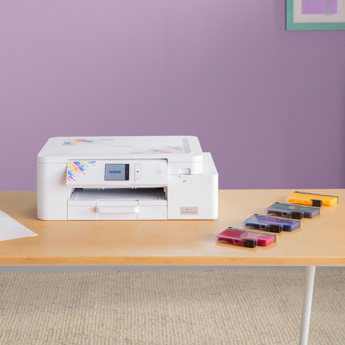 BROTHER - Impresora de Sublimanacion Inyección a color SP1CL Blanco