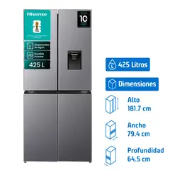 HISENSE - Refrigerador French Door No Frost 425 Litros RQ5P431NMDA