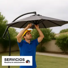 SERVICIOS HOGAR - Armado de quitasol IND