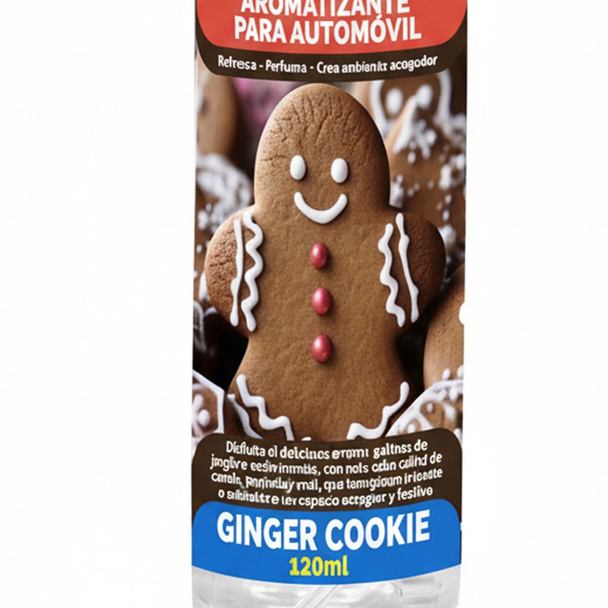 AUTOSTYLE - Aromatizador Automóvil Galleta de Jengibre 120ml