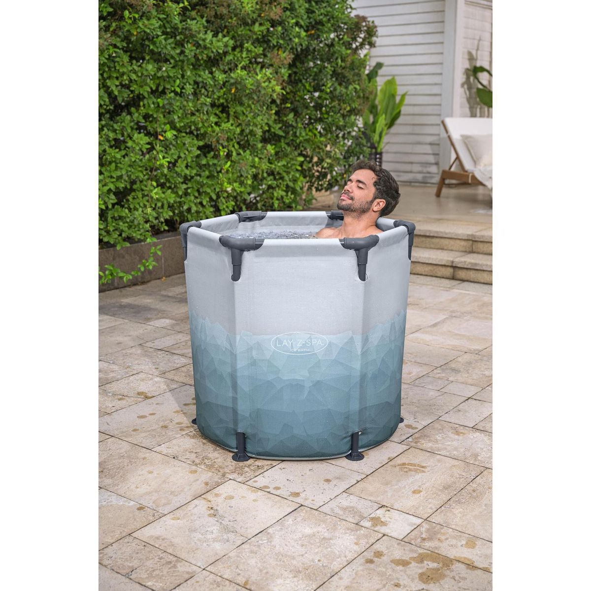 BESTWAY - Tina de Hielo Portátil Estructural 24x29x81 cm 253 Litros Glacial