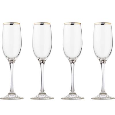 Imagen 2 del producto Set 4 Copas de Champán 180 ml Vidrio Transparente