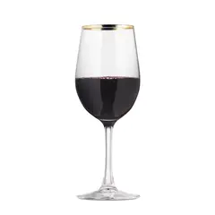 ALLEGRA - Set 4 Copas de Vino tinto 320 ml Vidrio Transparente
