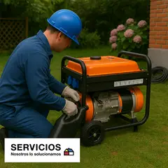 SERVICIOS HOGAR - Puesta en marcha generador electrico