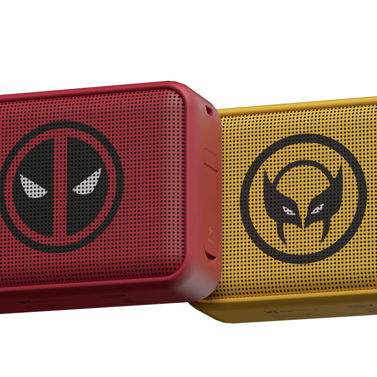KLIPXTREME - Set 2 Parlantes Bluetooth Nitro Deadpool Wolverine