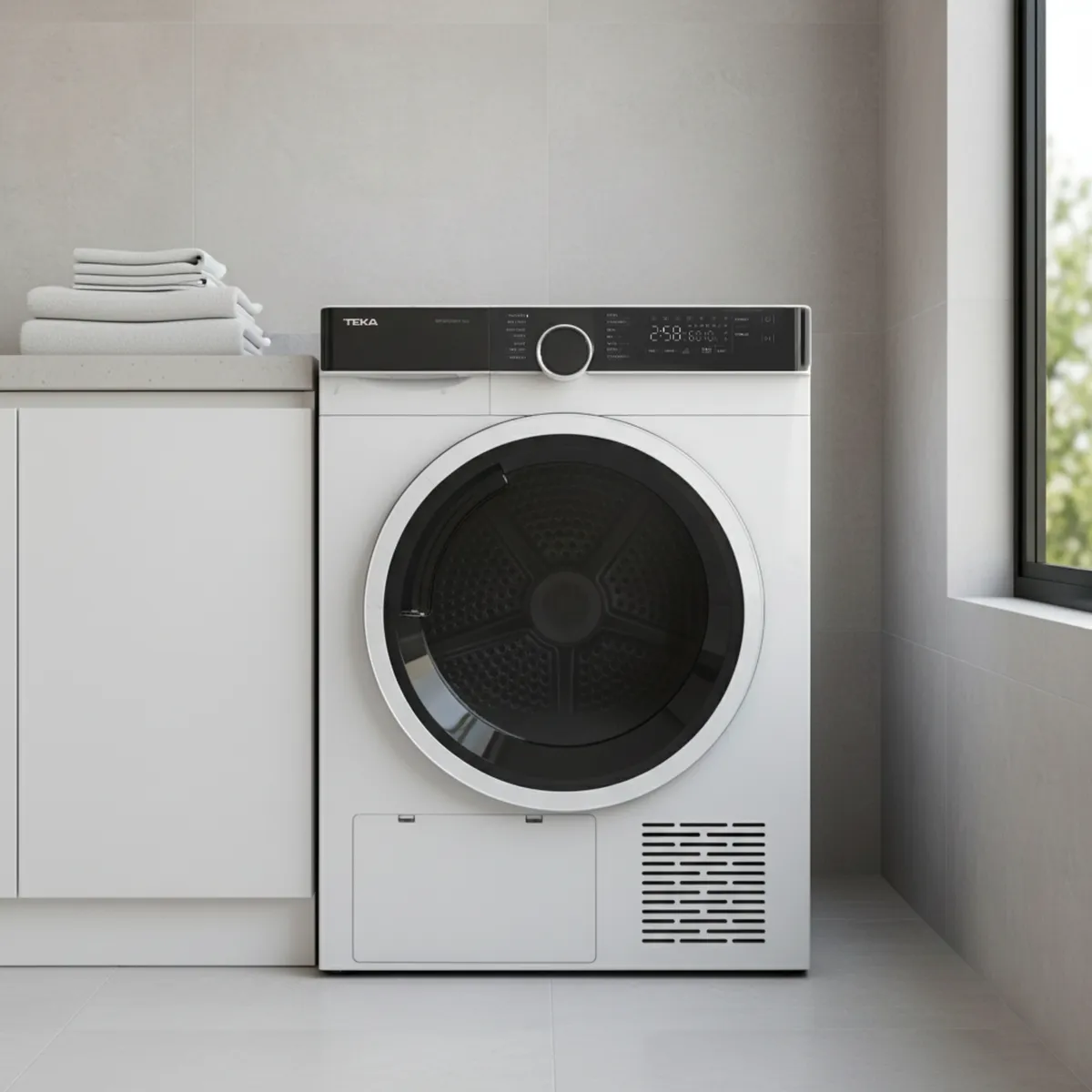 TEKA - Secadora 8 kg Carga Frontal con Bomba de calor SHK 70840