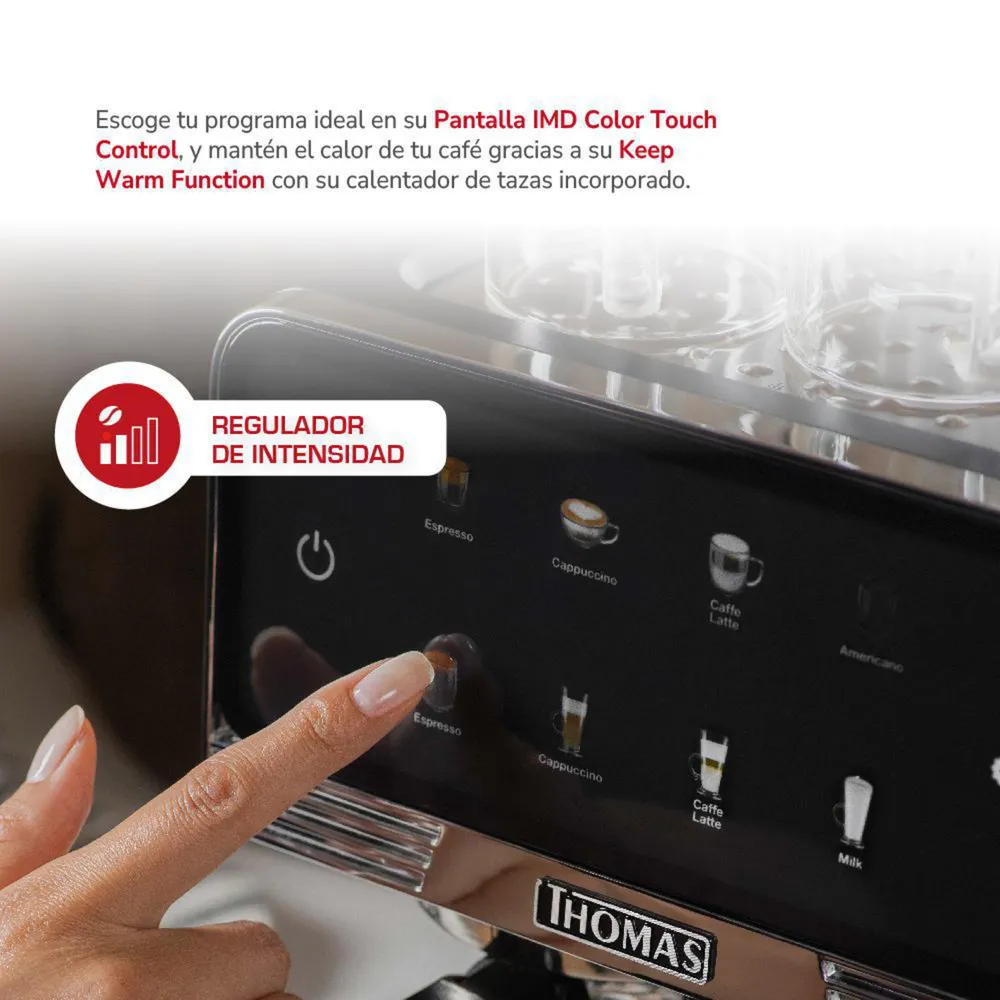 Cafetera 1.8 l 1350 W Negro, foto 4