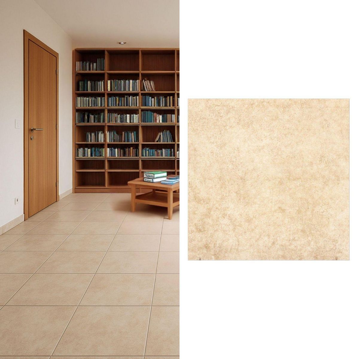 CRISTOFOLETTI - Cerámica 45x45 cm Concret Beige Beige 2.25 m2