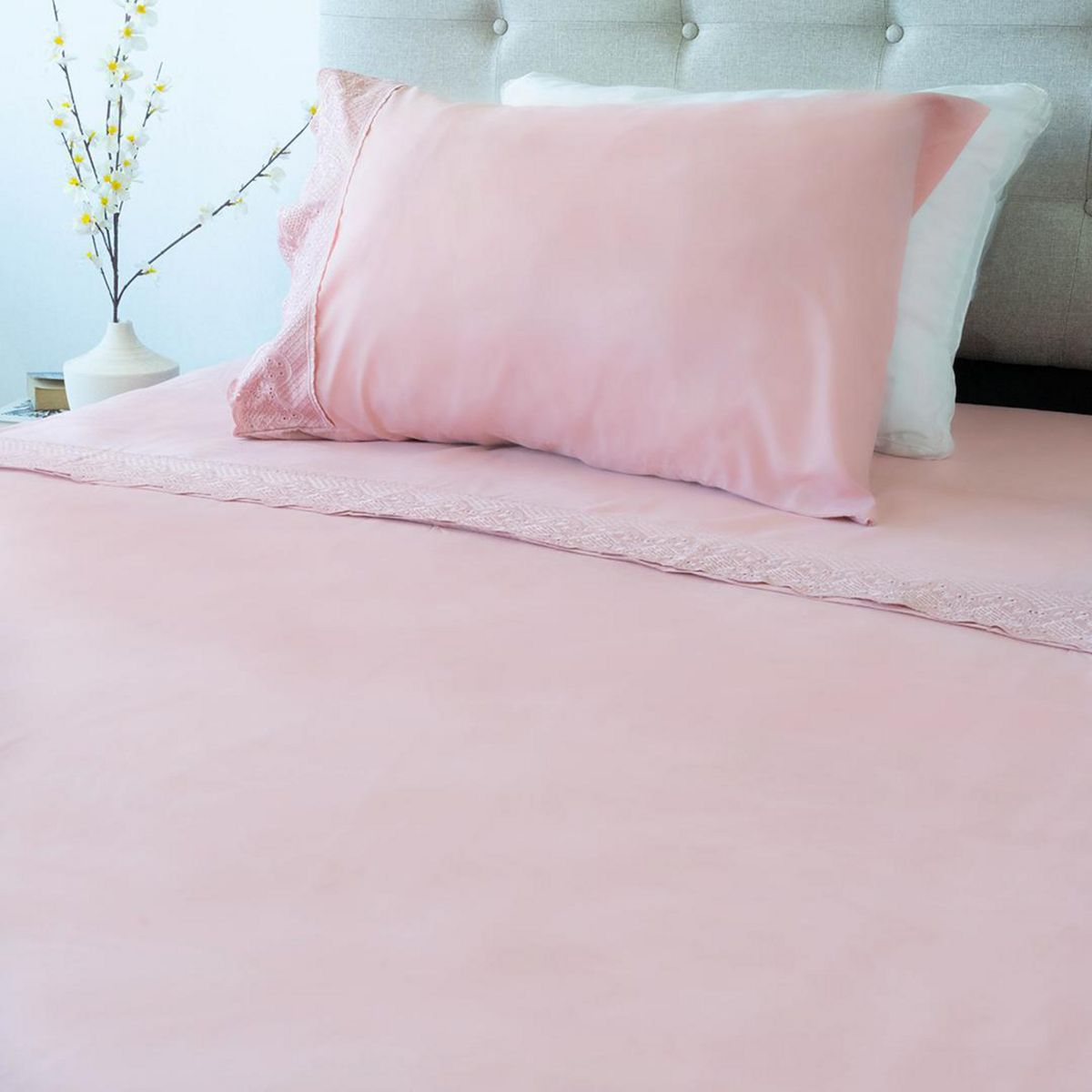 DORAL - Juego Sabanas Santorini 1.5 plazas 200 Hilos 