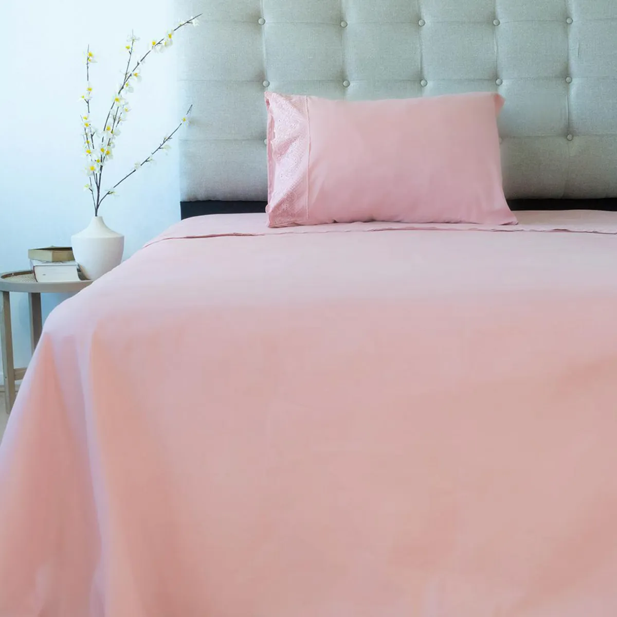 DORAL - Juego Sabanas Santorini 1.5 plazas 200 Hilos 