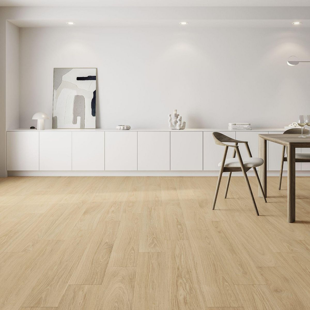 EMBRAMACO - Porcelanato 20x122 cm Carvalho Noruega Marron Claro 1.47 m2