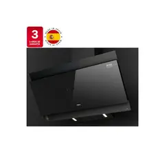 TEKA - Campana Vertical 90 cm Negro Mate+Gris oscuro DVT VG 98660 TOS Van Gogh