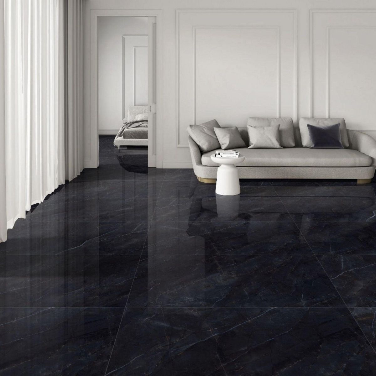 Porcelanato 60x120 cm Armani Black Black 1.44 m2, marca GENERICO - Foto 2