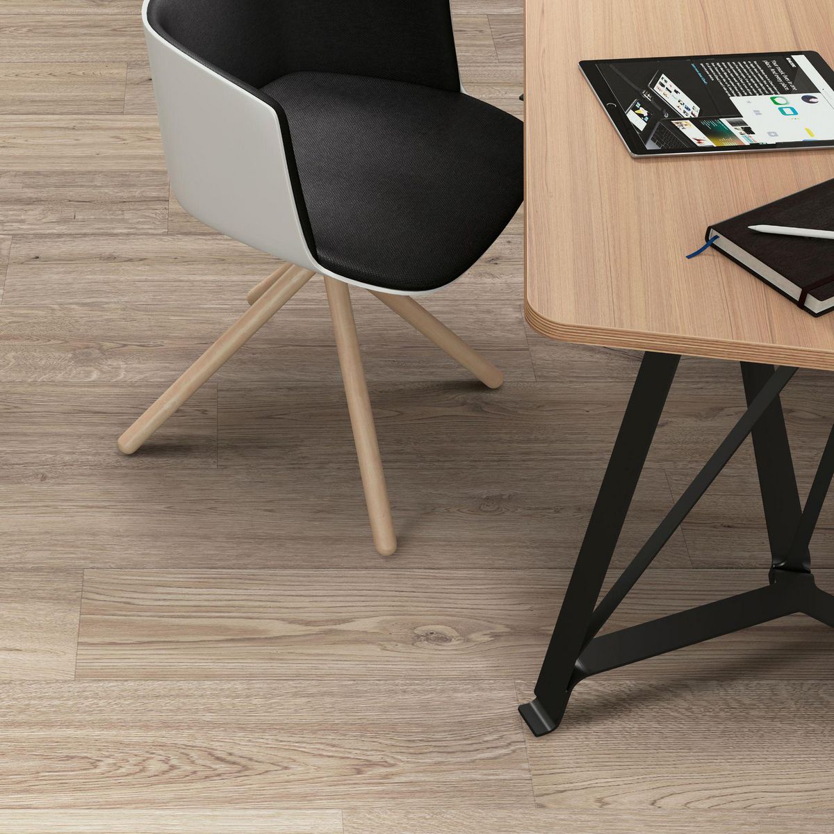 GENERICO - Porcelanato 23x120 cm Baywood Maple Maple Arena 1.66 m2