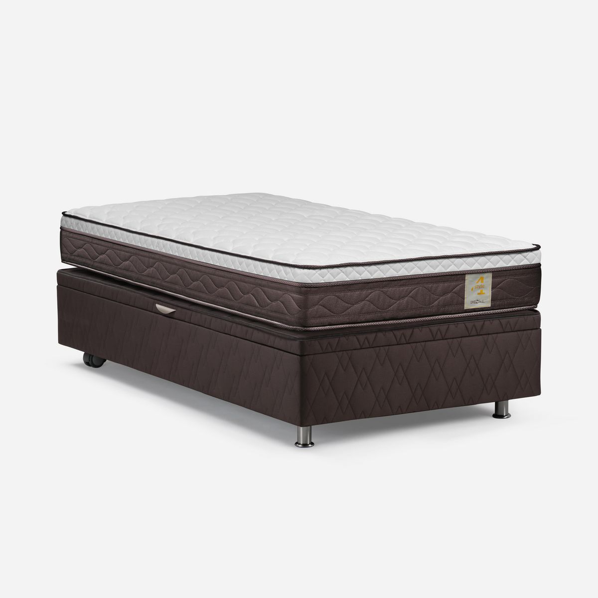 ROSEN - Boxet 1.5 plazas Europea New Style 4 Plus Chocolate