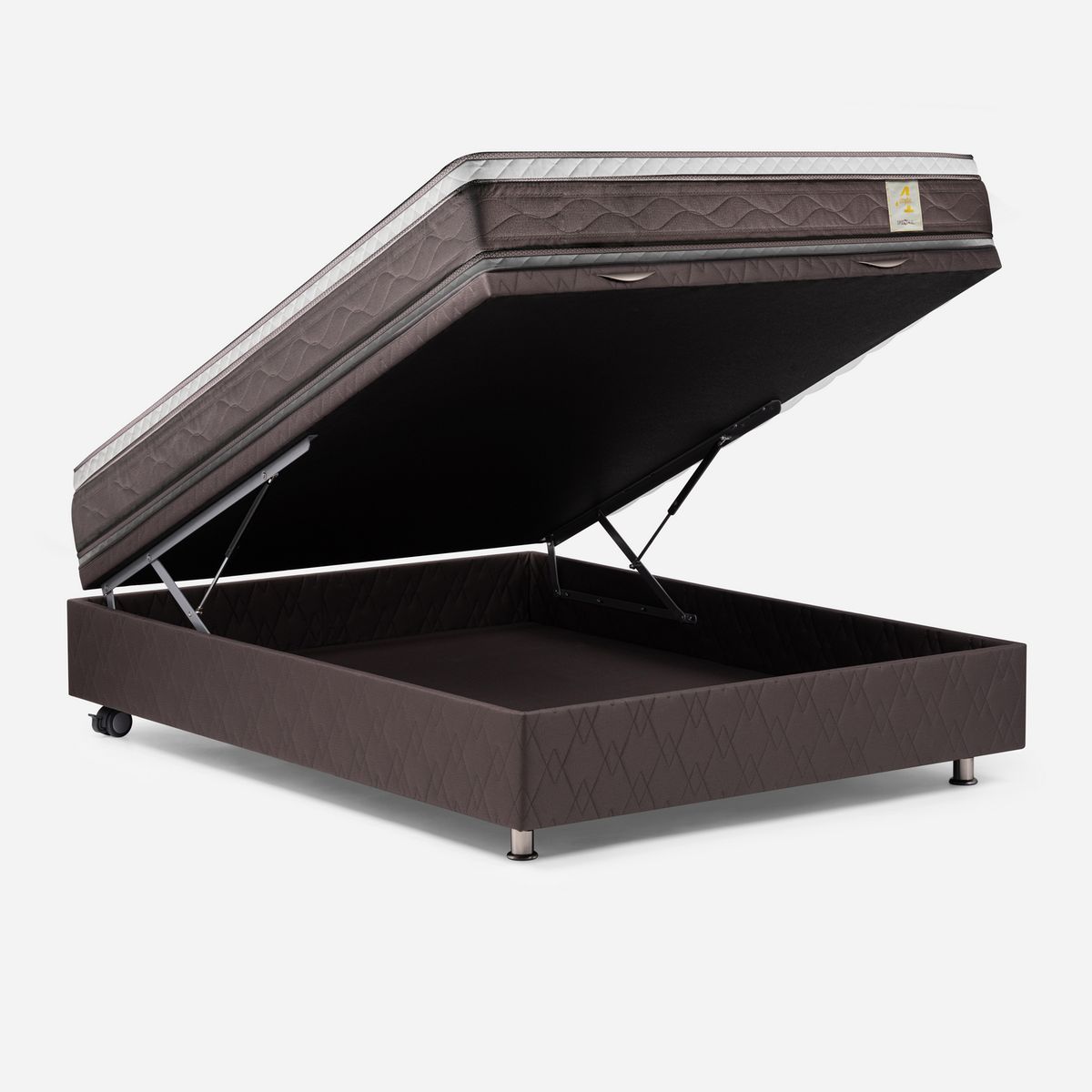 ROSEN - Boxet 2 plazas Europea New Style 4 Plus Chocolate