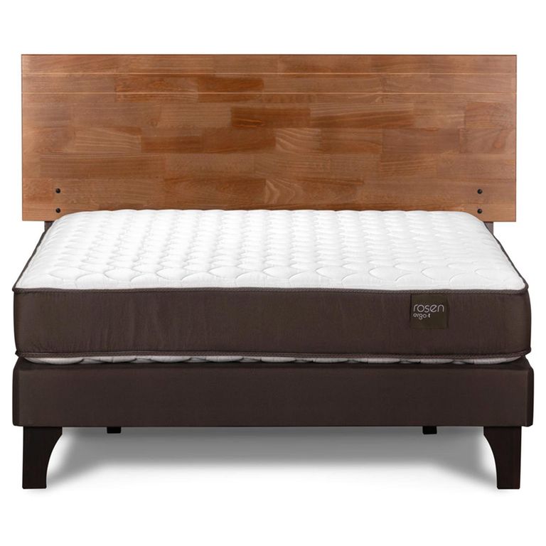 Cama 2 Plazas Europea Ergo T + Respaldo