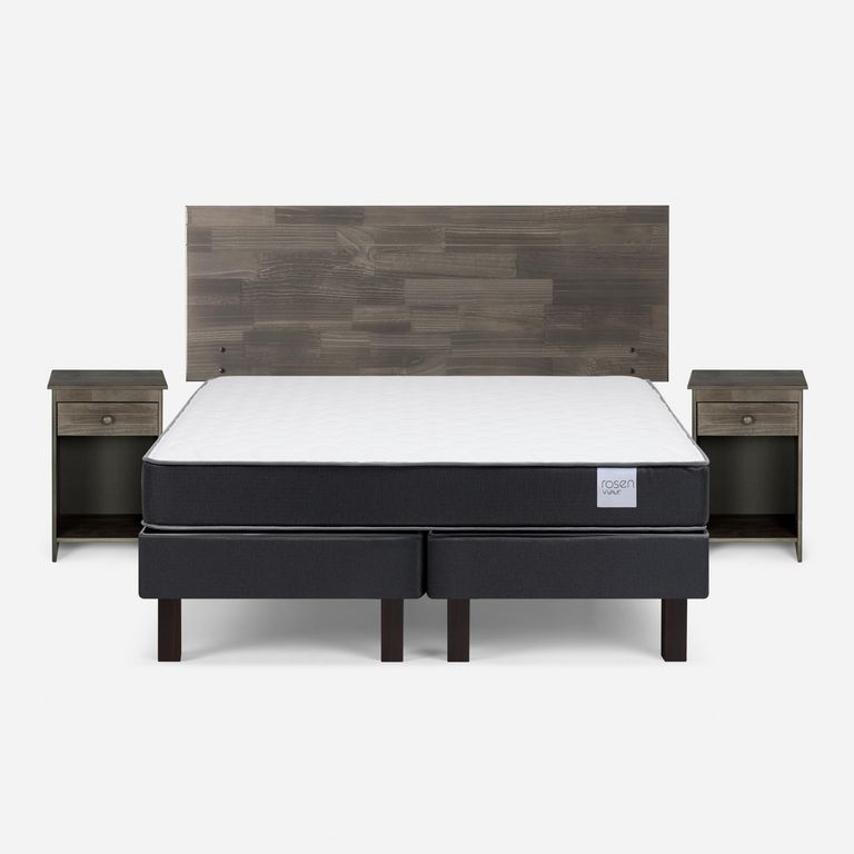 Cama Europea Wave 2 plazas Muebles Ferrara