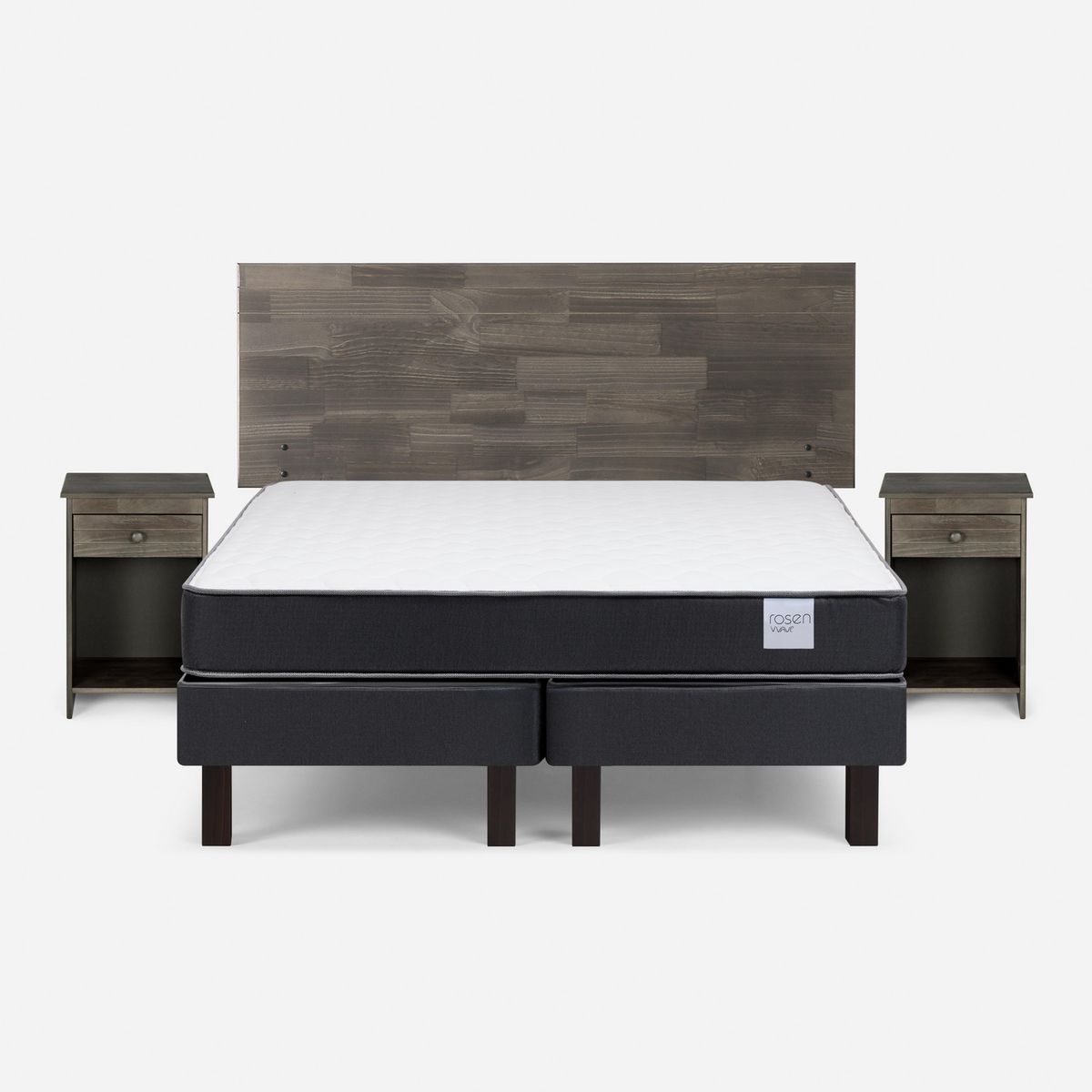 ROSEN - Cama Europea Wave 2 plazas Muebles Ferrara