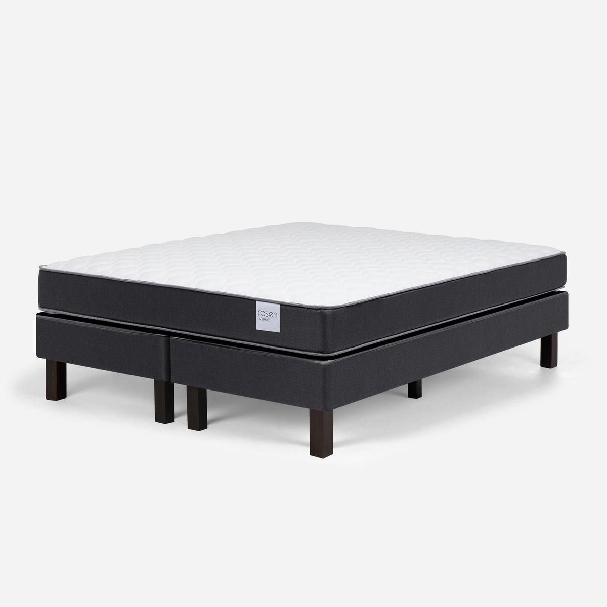 ROSEN - Cama Europea Wave 2 plazas Muebles Ferrara