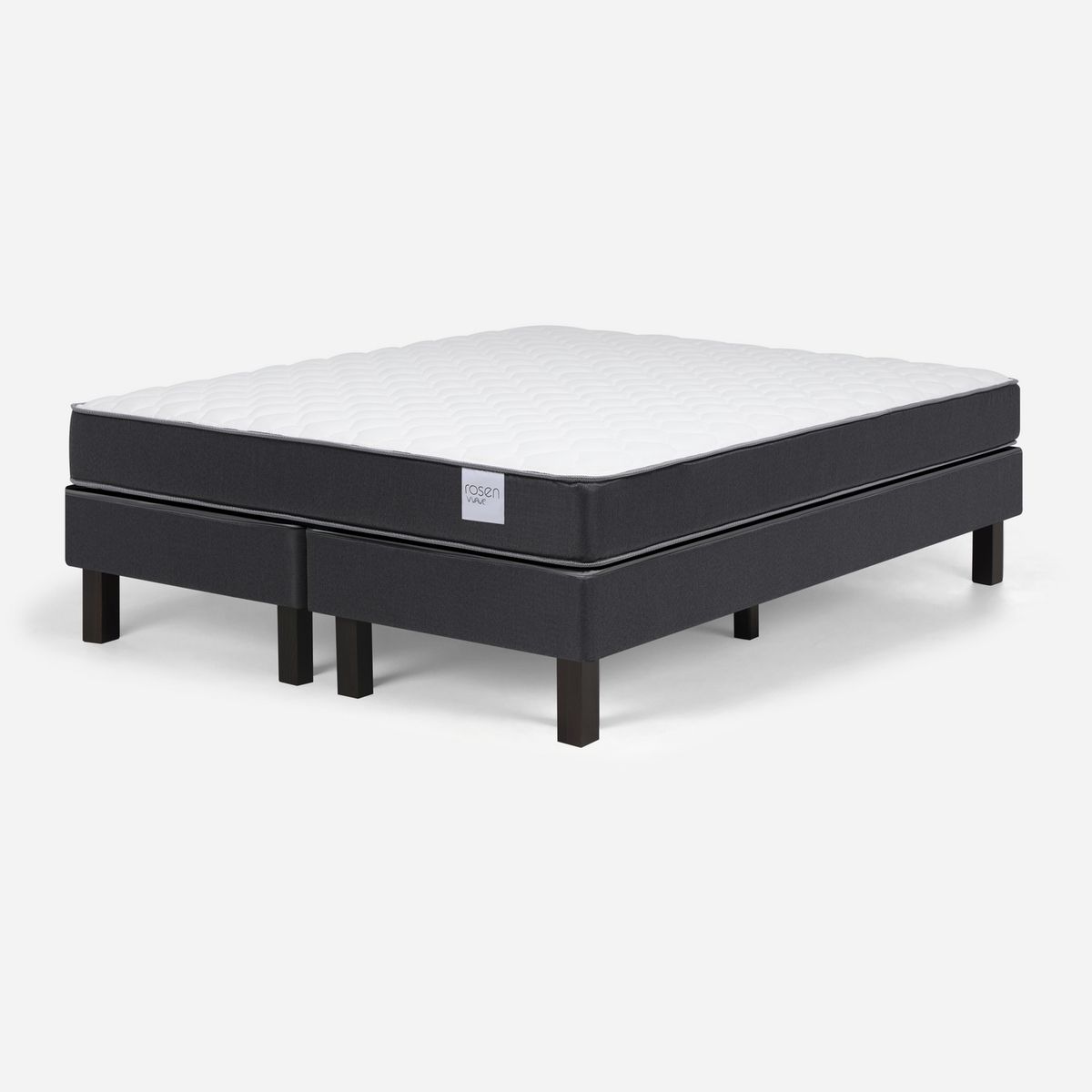 ROSEN - Cama Europea Wave 2 plazas Muebles Lucio