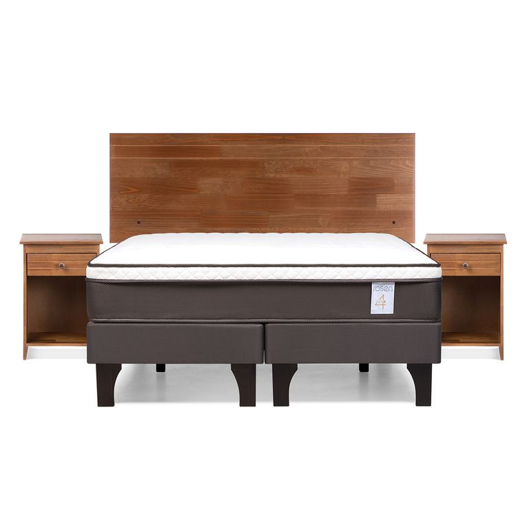 ROSEN Cama Europea New Style 4 Plus 2 plazas Muebles Tabor