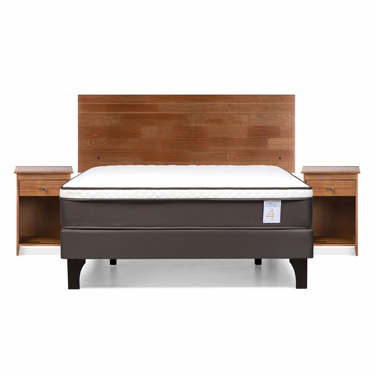 ROSEN Cama Europea New Style 4 Plus 2 plazas Muebles Tabor