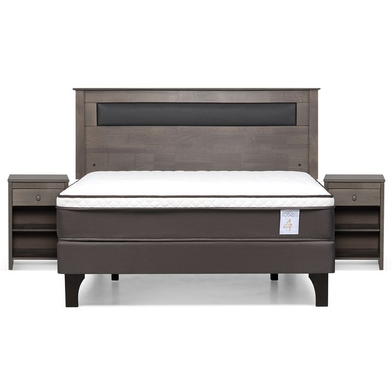 ROSEN Cama Europea New Style 4 Plus 2 plazas Muebles Ferrara