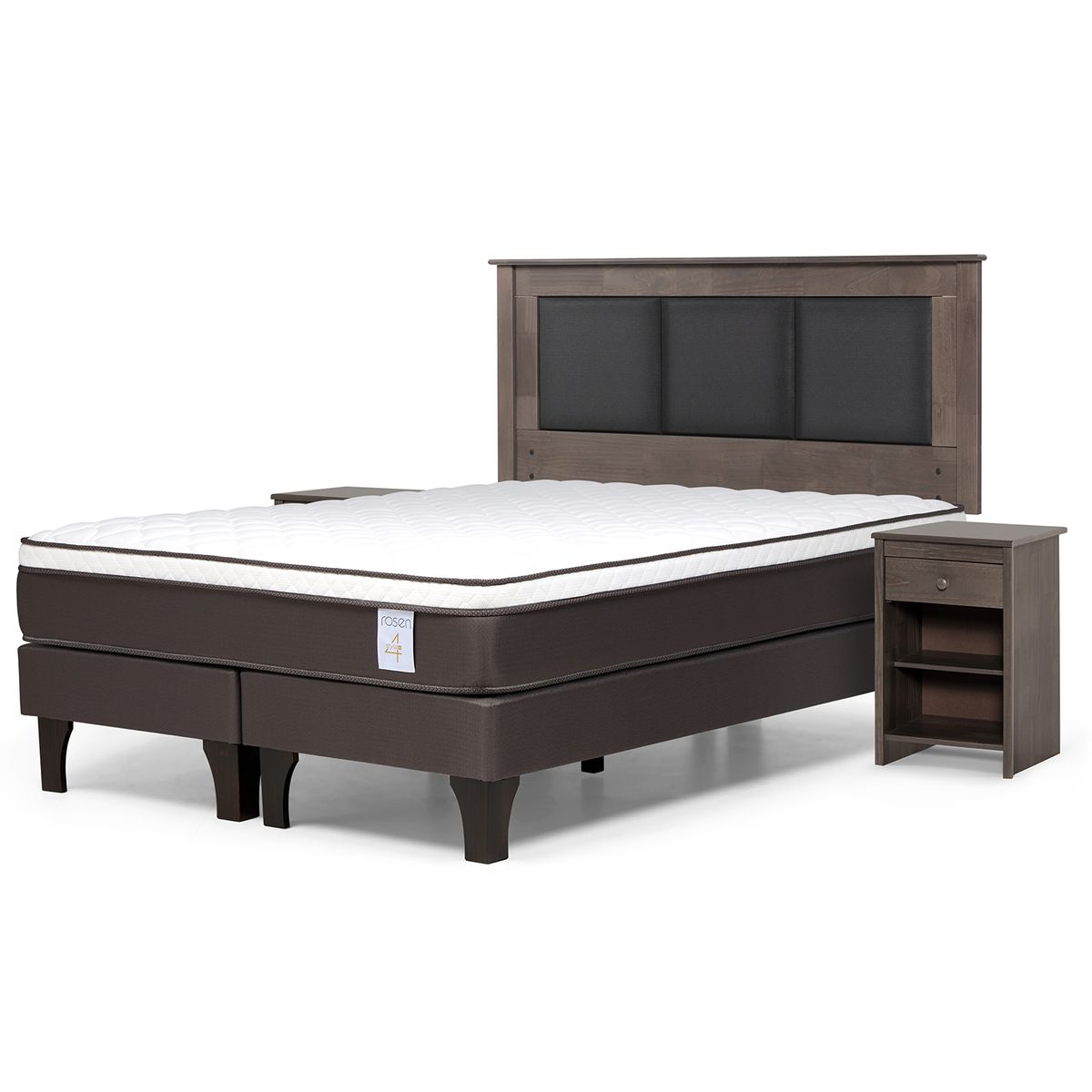 ROSEN - Cama Europea New Style 4 Plus King Muebles Rachel