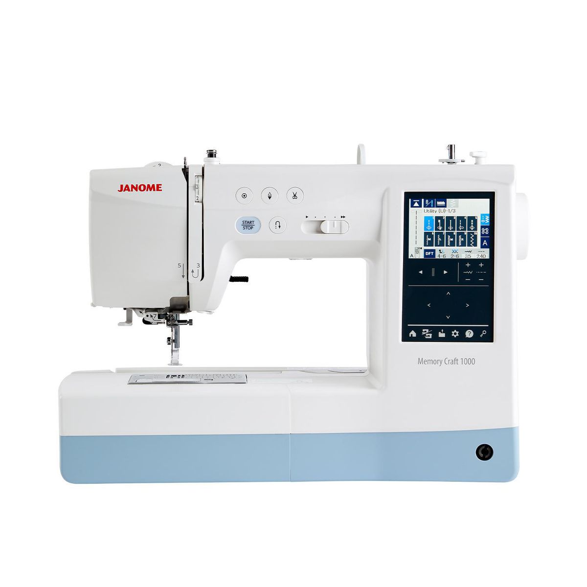 JANOME - Máquina de coser y Bordar MC1000
