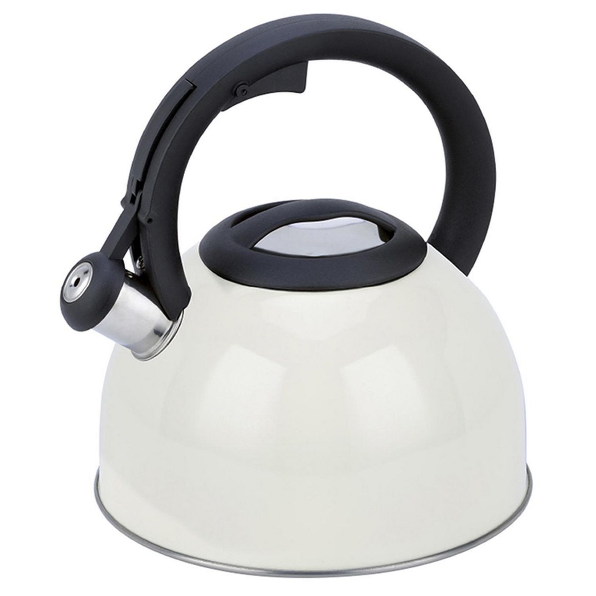 DORAL - Tetera Acero Inoxidable 3 l Marfil