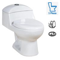 Sanitario One piece a Piso 30,5 cm 11 Litros OLIMPIA Blanco
