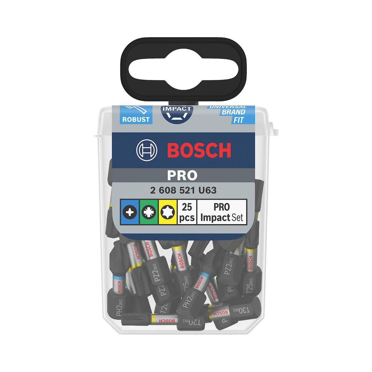 BOSCH - Juego de puntas PRO Impact, 25un