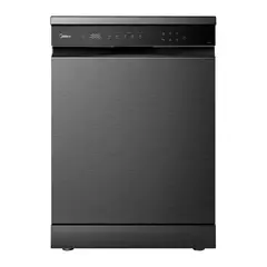MIDEA - Lavavajillas 15 Cubiertos Black Inox MDWEF1533GBS