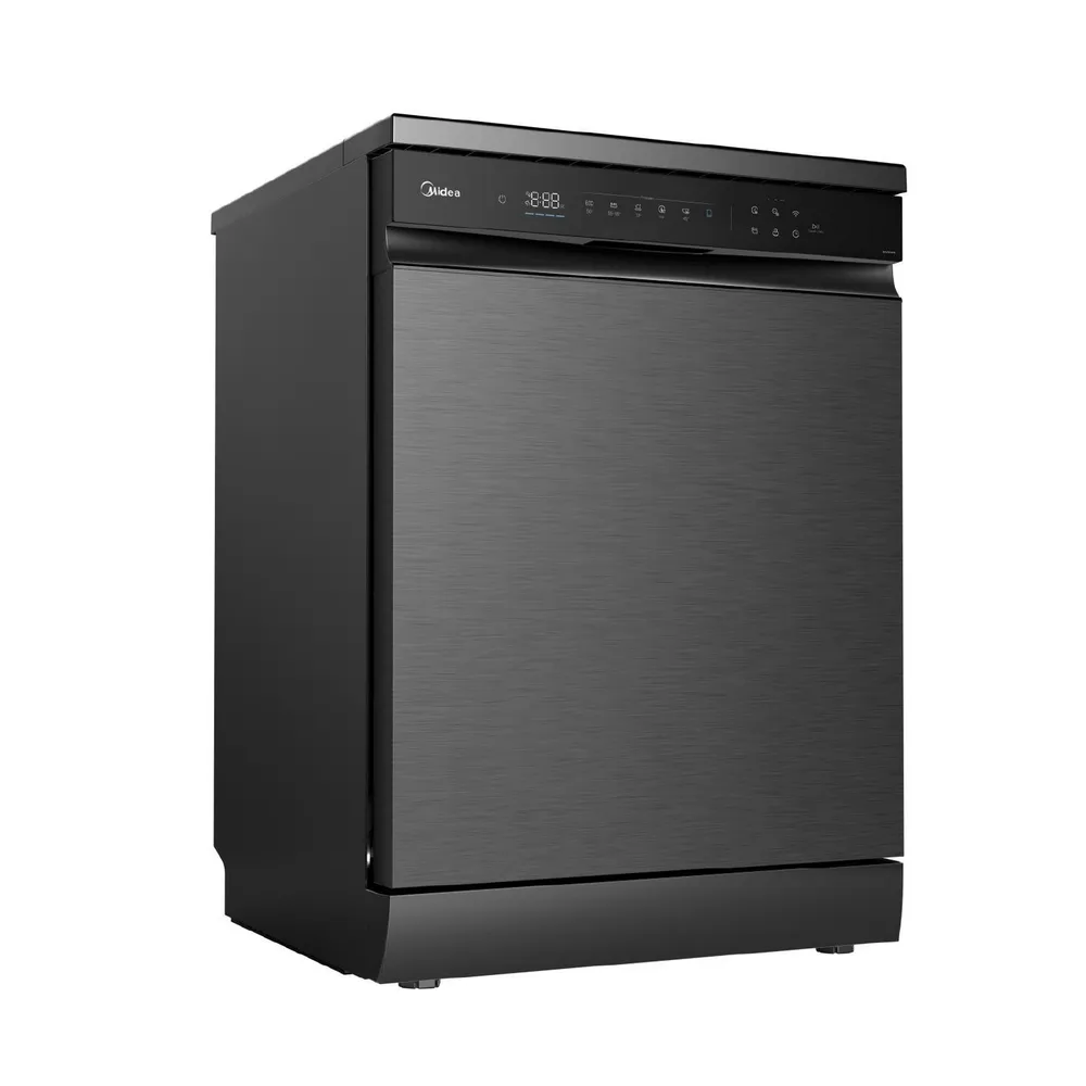 Midea MDWEF1533GBS 15 Cubiertos Black Inox, foto 3