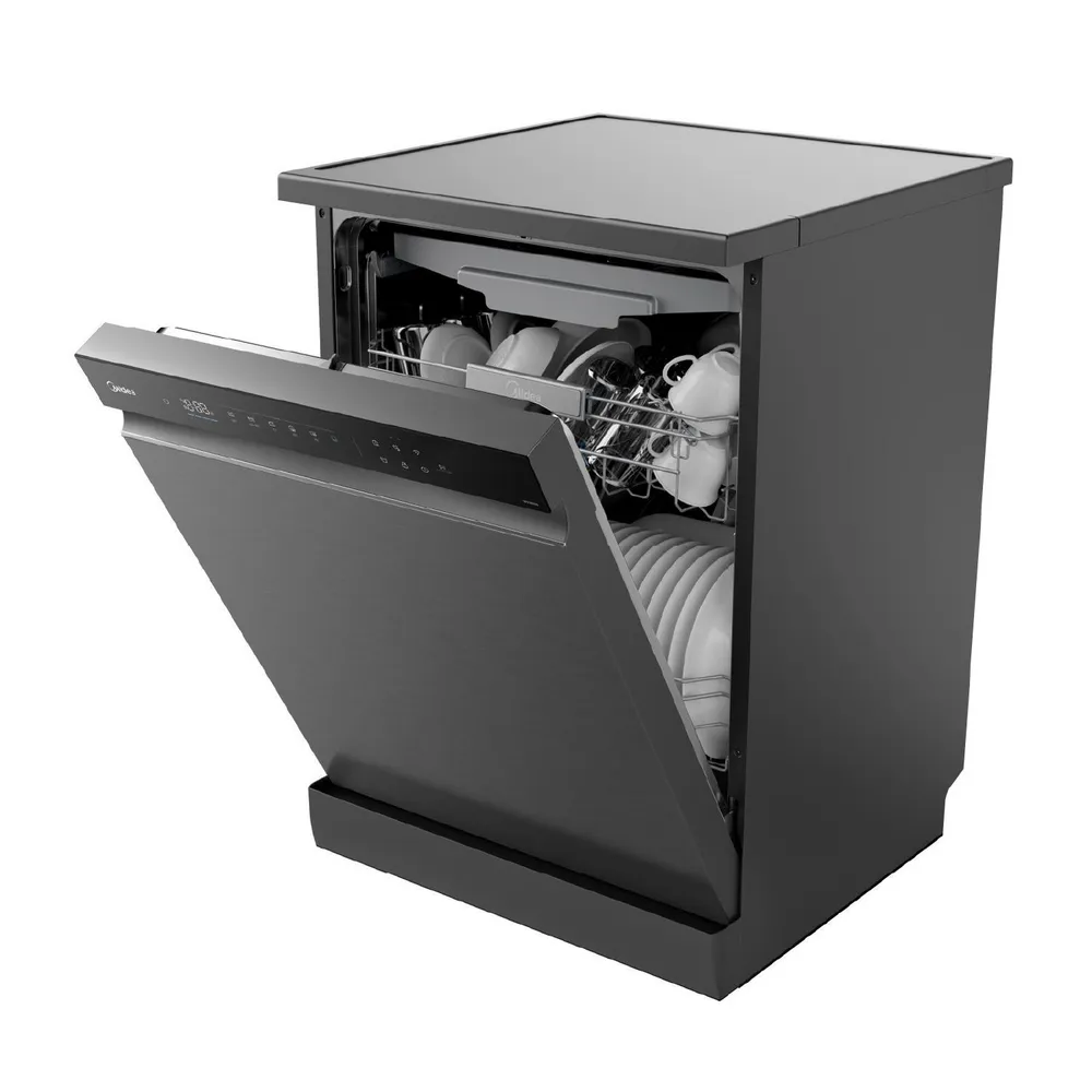 Midea MDWEF1533GBS 15 Cubiertos Black Inox, foto 7