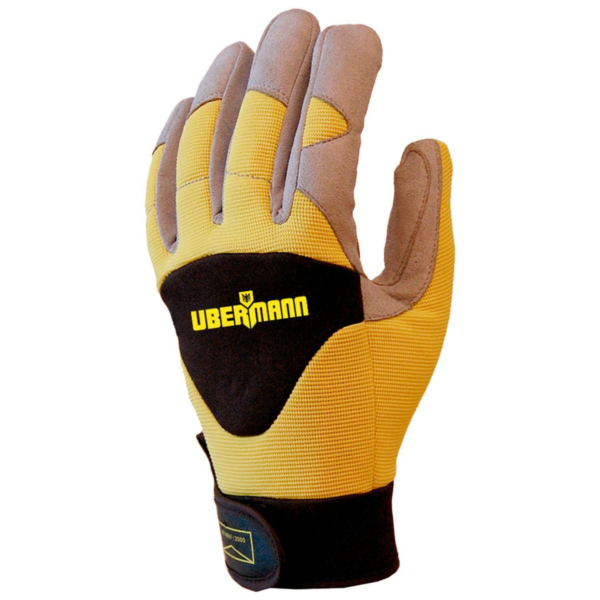 Guantes de Poliéster L Amarillo, marca UBERMANN - Foto Principal