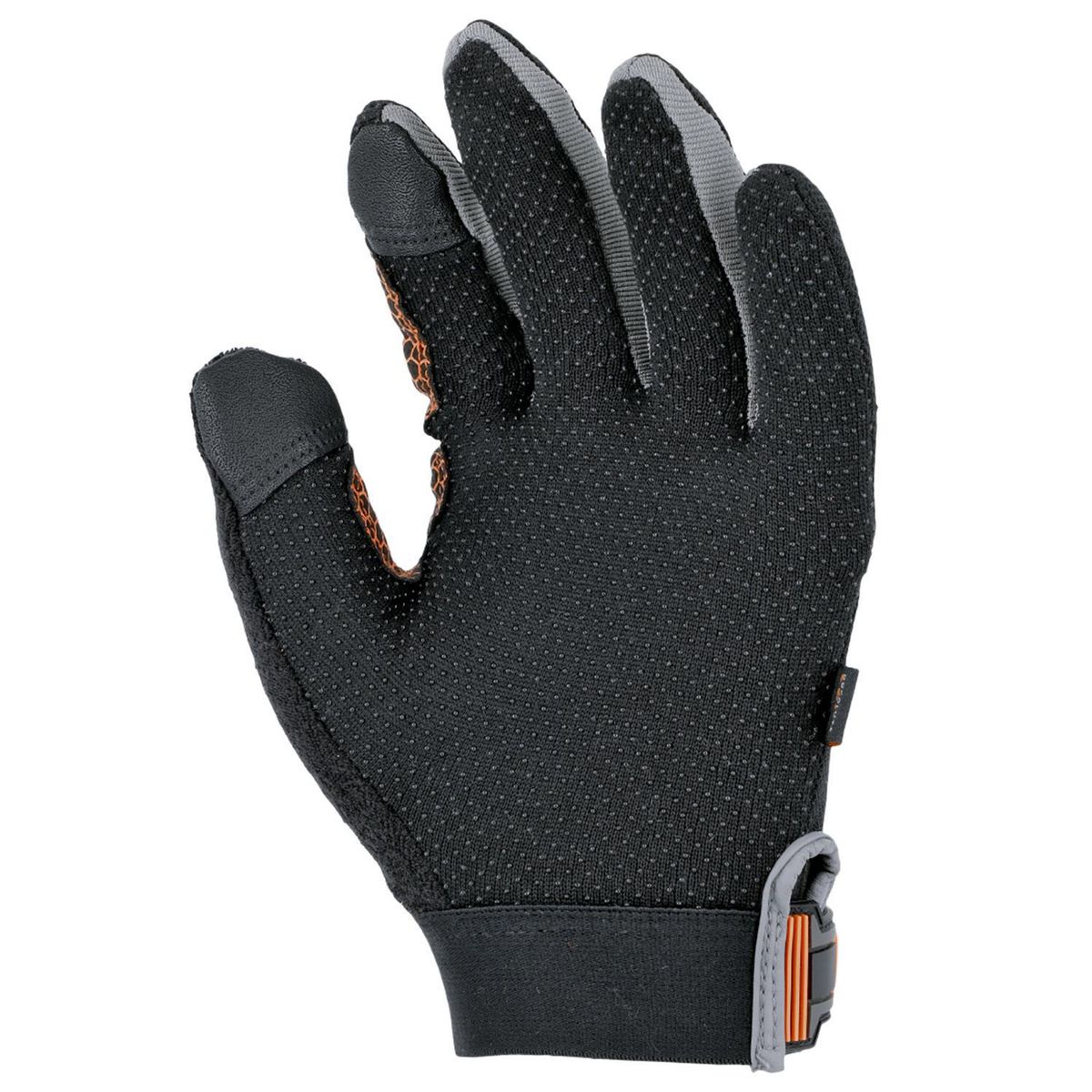 UBERMANN - Guantes de Poliéster L Negro
