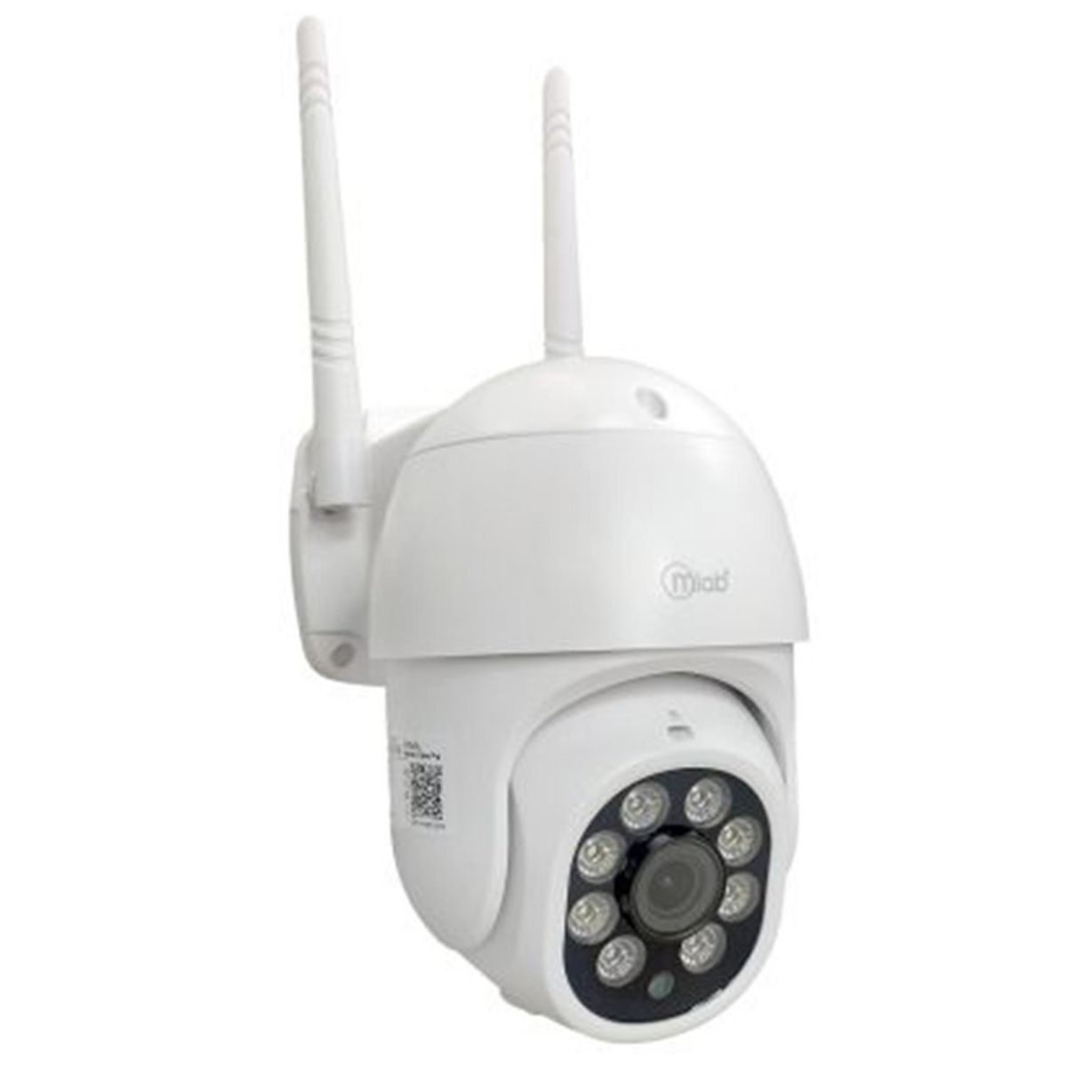 MLAB - Kit Seguridad NVR 4 Camaras Wifi Robotic Head-View Pro 1296P Ptz Outdoor Ip67 + Disco Duro 500 Gb