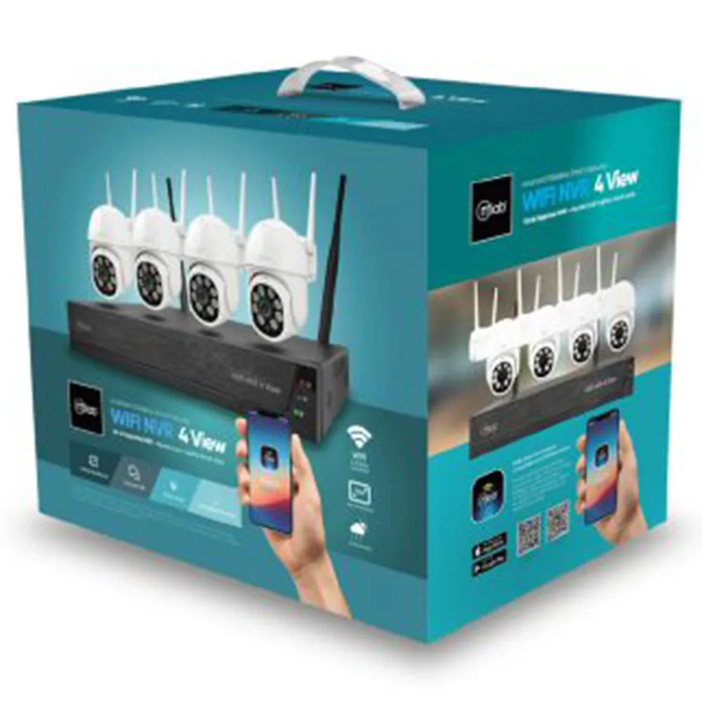 MLAB Kit NVR 4 Cámaras Head-View Pro 3MP, foto 6