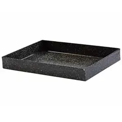 YUNQUE - Bandeja de Horno Asadera 20x30 cm Acero Negro